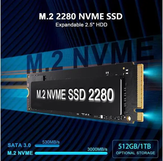 Alt view image 7 of 7 - NEOSMAY Mini PC Intel Core i5-11400T CPU 6 Core 12 Thread 16GB DDR4 RAM 512GB NVME SSD Gaming/Home/Office/Business UHD 730 Graphics WiFi 6,Bluetooth 5.2,Desktop Computer Support Auto Power On