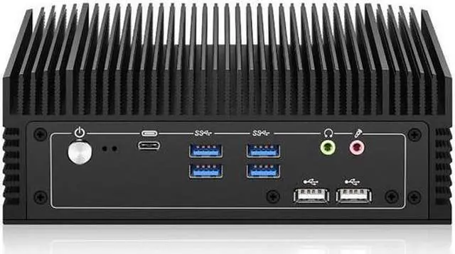 Industrial fanless mini PC,12Core i5-1240P CPU,32GB DDR4 RAM 512GB