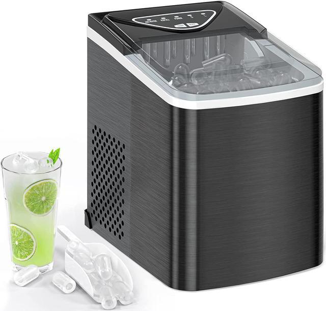 Ice Makers Countertop, Compact Ice Machine Maker, Self Cleaning
