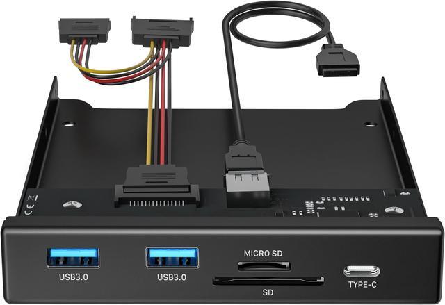 Hub USB 5 en 1 3 USB 3.0, lecteur de carte TF/SD, trou dans le bureau,  transfert de données, 5Gbps, œillet de bureau, fournitures de bureau -  AliExpress