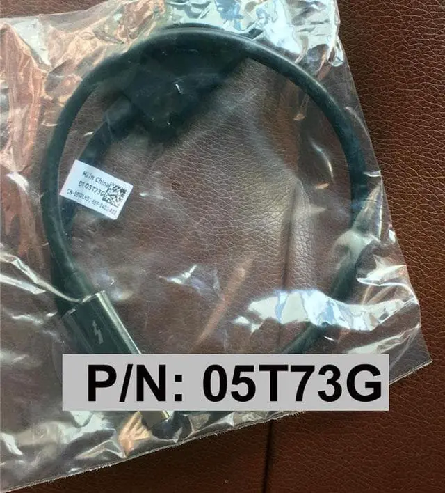 Alt view image 2 of 5 - Thunderbolt USB-C Cable for Dell Thunderbolt TB15 K16A TB16 Dock WD15 4K K17A001 Compatible 5T73G 3V37X