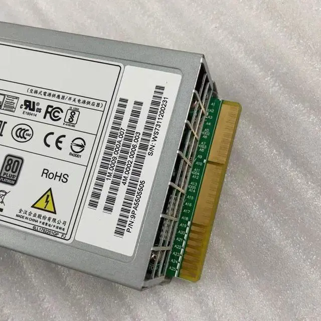 Alt view image 3 of 4 - FSP550-20ERM 550W 80 Plus Platinum Switching Power Supply