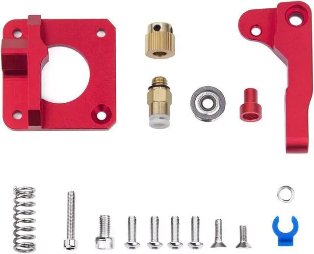 Alt view image 2 of 7 - LONGER lk1 lk4 lk4 pro lk5 pro 3D red Aluminum Metal extruder, 1.75mm Filament, Support Other Brand of 3D Printer