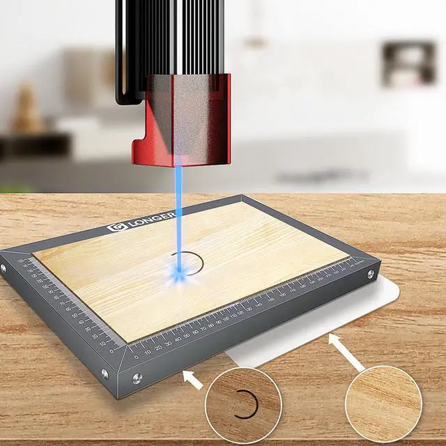 Alt view image 4 of 7 - Longer Honeycomb Working Table, The Soulmate for Engraver, Honeycomb Working Panel Set for RAY5, Fast Heat Dissipation and Desktop-Protecting, Compatible with All Cutter, 1.8"x 7.8"x 0.86"