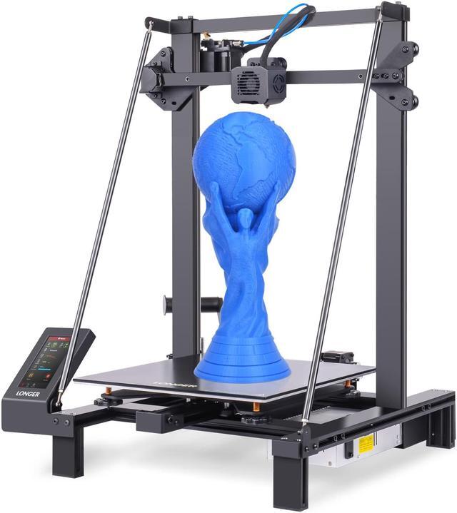Main image of Longer LK5 Pro Large Print Size 300x300x400mm (11.8"x11.8"x15.7") 3D Printer Upgraded with Dual Blower Kit, Open Source, Removable Lattice Glass Platform, Diagonal Rod and Resume Printing