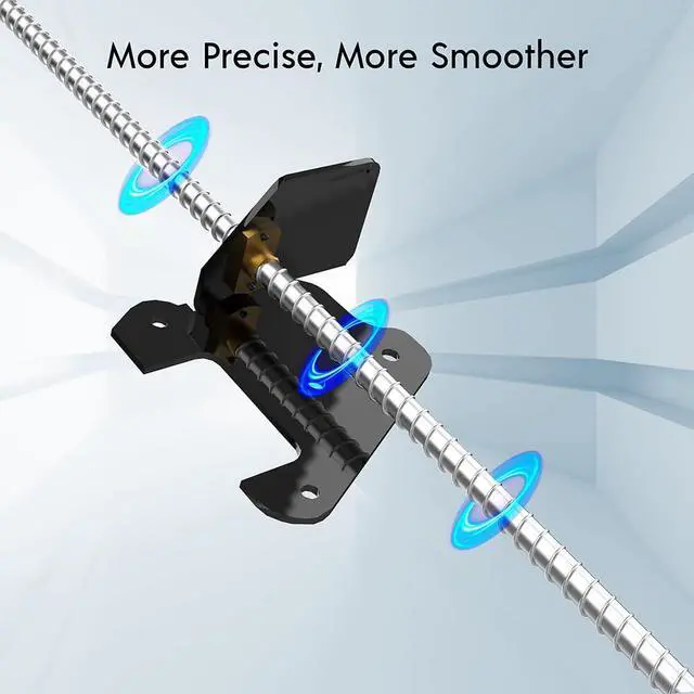 Alt view image 3 of 5 - LONGER LK5 PRO Dual Z-Axis Upgrade Kit, including lead screws, metal power holder, and stepper motor, suitable for LK5 PRO/LK5/LK1 3D printer upgrade kit.