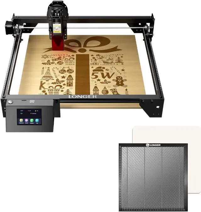 Main image of LONGER RAY5 5W Laser Engraver & Honeycomb Working Table 400*400mm ( 15.7"*15.7")