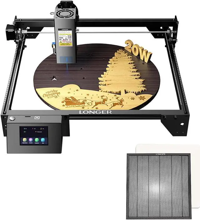 Main image of LONGER RAY5 20W Laser Engraver & Honeycomb Working Table 500*500mm  (19.7"*19.7")