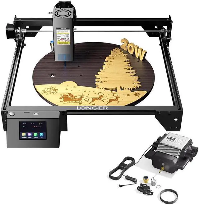 Main image of Longer RAY5 20W Laser Engraver & Air Assist kit