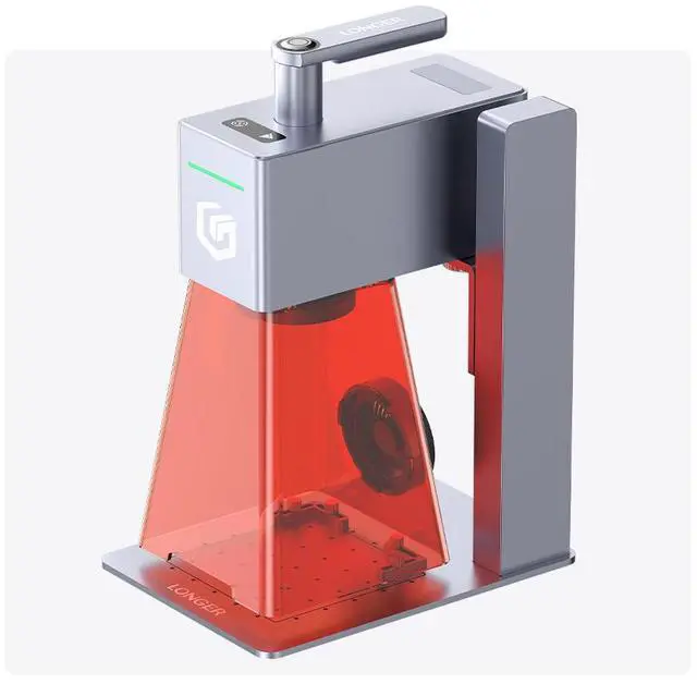 Main image of Longer Nano Pro Portable Laser Engraver, 12W Laser Engraver and Cutter, Engraving Precision 0.01 * 0.01mm, 5000mm/s High-Speed  DIY Engraver Tool for Wood, Acrylic, Leather, Cloth, Metal, Ceramics