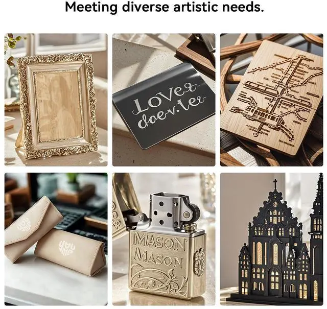 Alt view image 7 of 7 - Longer Nano Slide Extension for Nano Series  Expands Laser Engraving Area to 120x330mm, Longer Laser Engraving & Cutting for Laser Engraver, Includes 5 Clamps for Enhanced Stability