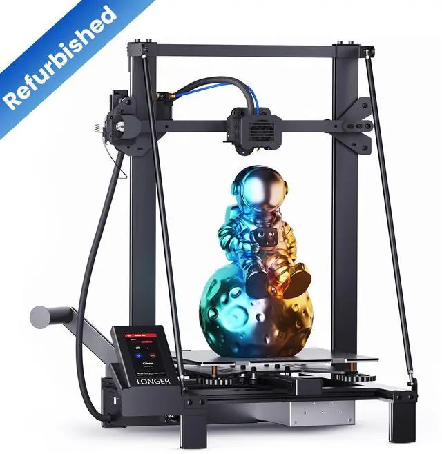 Main image of Longer LK5 Pro 3D printer, FDM Large Size 3D Printer, 11.8x11.8x15.7 Inch Big Print Size, 90% Pre-Assembled, Dual Blower KitRefurbished longer LK5 Pro 3D printer