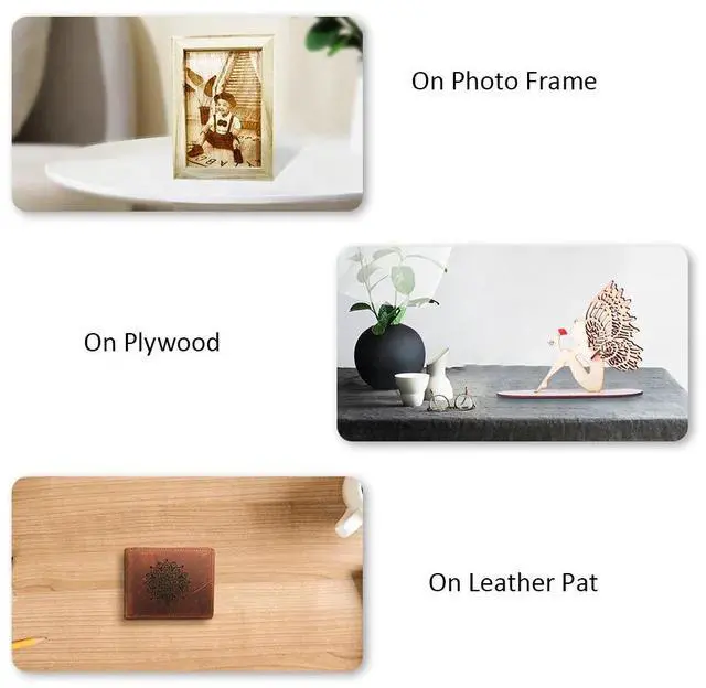 Alt view image 6 of 7 - LONGER RAY5 Mini 2.5W Laser Engraver with Consumables Kit. Features a 0.04 mm laser spot and engraving speeds up to 12,000 mm/min. Ideal for DIY projects on wood, metal, acrylic, leather, and more.