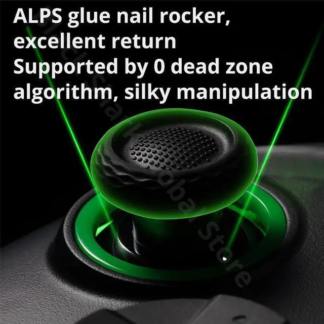 Alt view image 4 of 7 - Black Shark Gamepad Controller Green Ghost E-sports Handle Dual Controller Gamepad