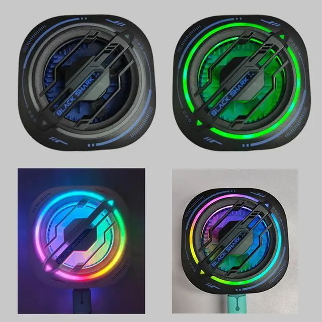 Alt view image 5 of 6 - Black Shark Magnetic Cooler 3 Pro Black Gaming Air Cooler Radiator Magnet phone Cooling Fan