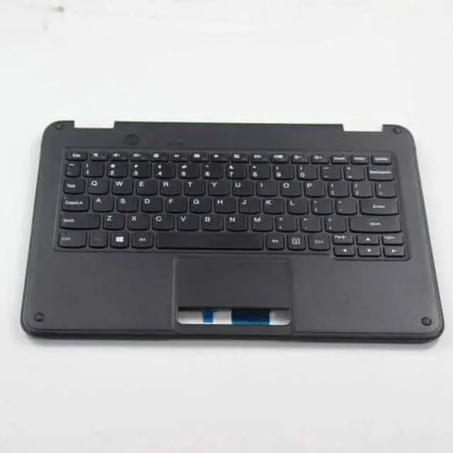 Alt view image 3 of 3 - Lenovo N23 WinBook Palmrest w/ Keyboard & Touchpad 5CB0L76046