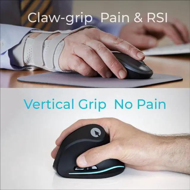 Main image of ErgoPoint ergonomic mouse, great design, and even greater software!