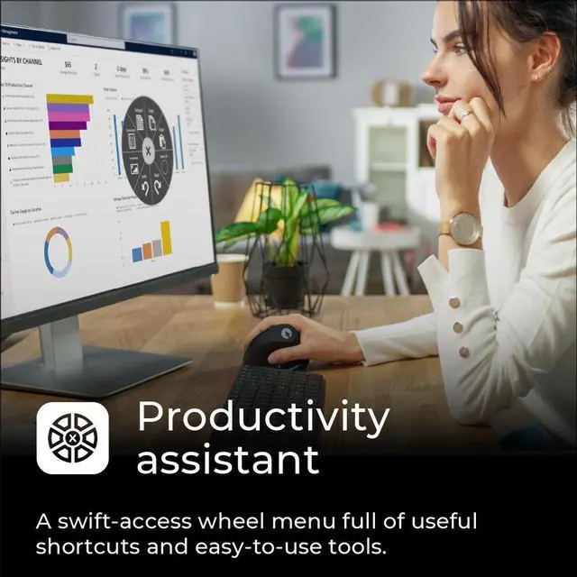 Alt view image 4 of 7 - ErgoPoint ergonomic mouse, great design, and even greater software!