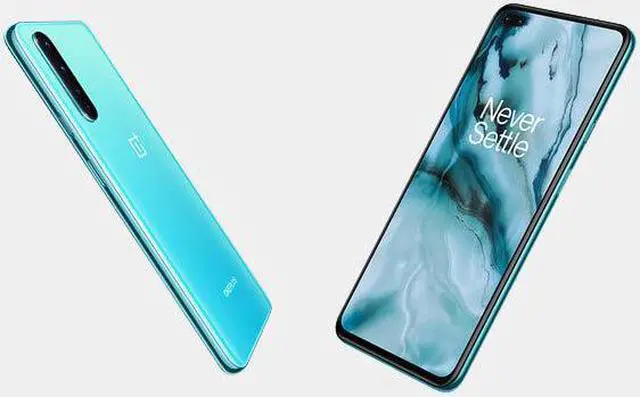 Alt view image 17 of 18 - OnePlus Nord 5G Dual-SIM 128GB ROM + 8GB RAM (GSM Only | No CDMA) Factory Unlocked Android Smartphone - Blue Marble