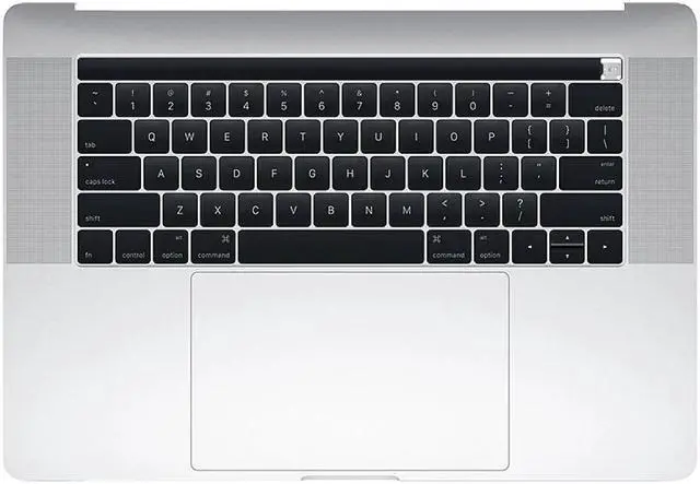 Main image of OEM MacBook Pro 15 2018 2019 A1990 Palmrest Top Case w/ Battery - Silver A