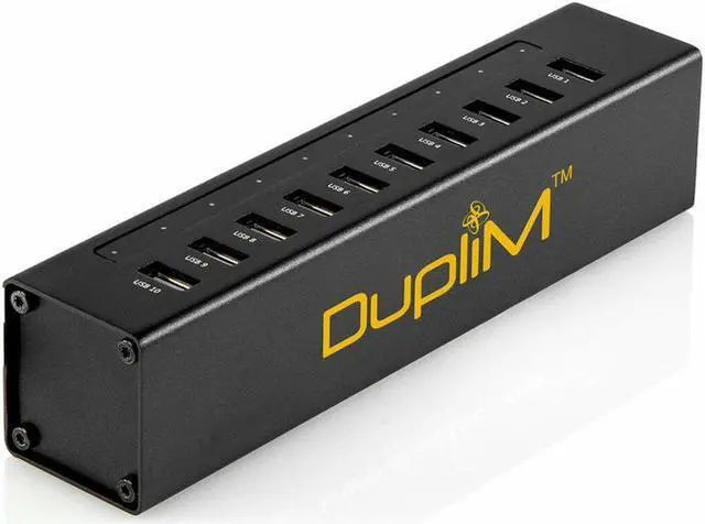 Alt view image 3 of 5 - DupliM Inc 1:10 USB 3.0 Flash Drive Duplicator Computer Connected for MAC and PC