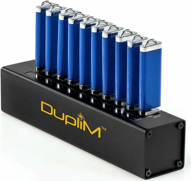 Main image of DupliM Inc 1:10 USB 3.0 Flash Drive Duplicator Computer Connected for MAC and PC