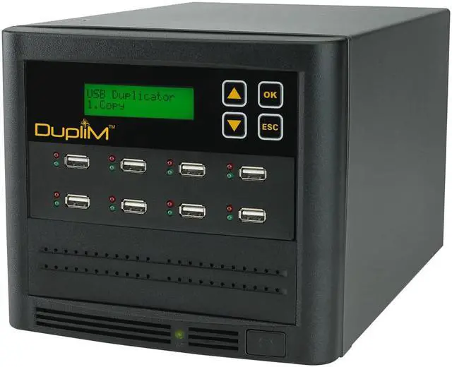 Alt view image 2 of 5 - DupliM Inc 1:7 USB Stand Alone Duplicator Copier Burner
