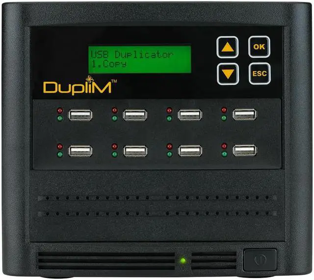 Alt view image 3 of 5 - DupliM Inc 1:7 USB Stand Alone Duplicator Copier Burner