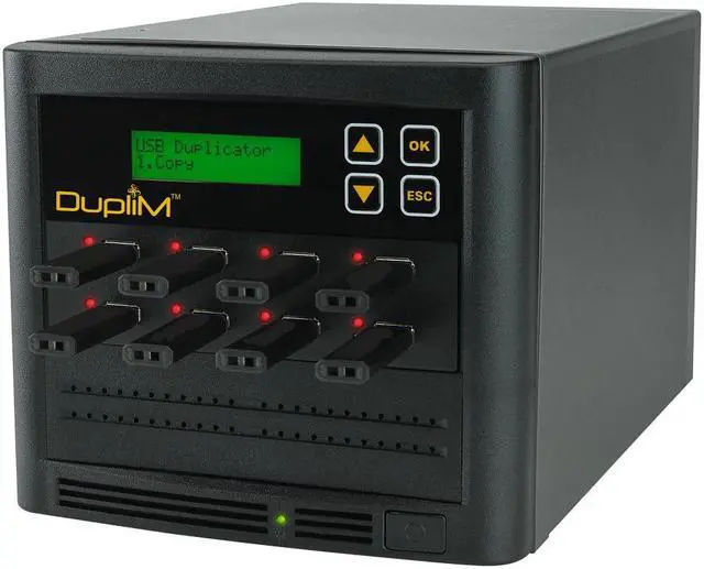 Alt view image 4 of 5 - DupliM Inc 1:7 USB Stand Alone Duplicator Copier Burner