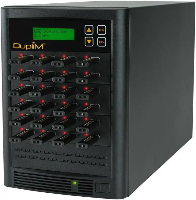 Alt view image 4 of 5 - DupliM Inc 1:23 USB Copy Tower SA - Stand-Alone Duplicator Copier Burner