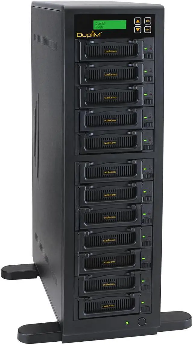 Main image of DupliM Inc 1:11 SSD HDD Duplicator High-Speed SATA/IDE and Hard Disk Drive Sanitizer