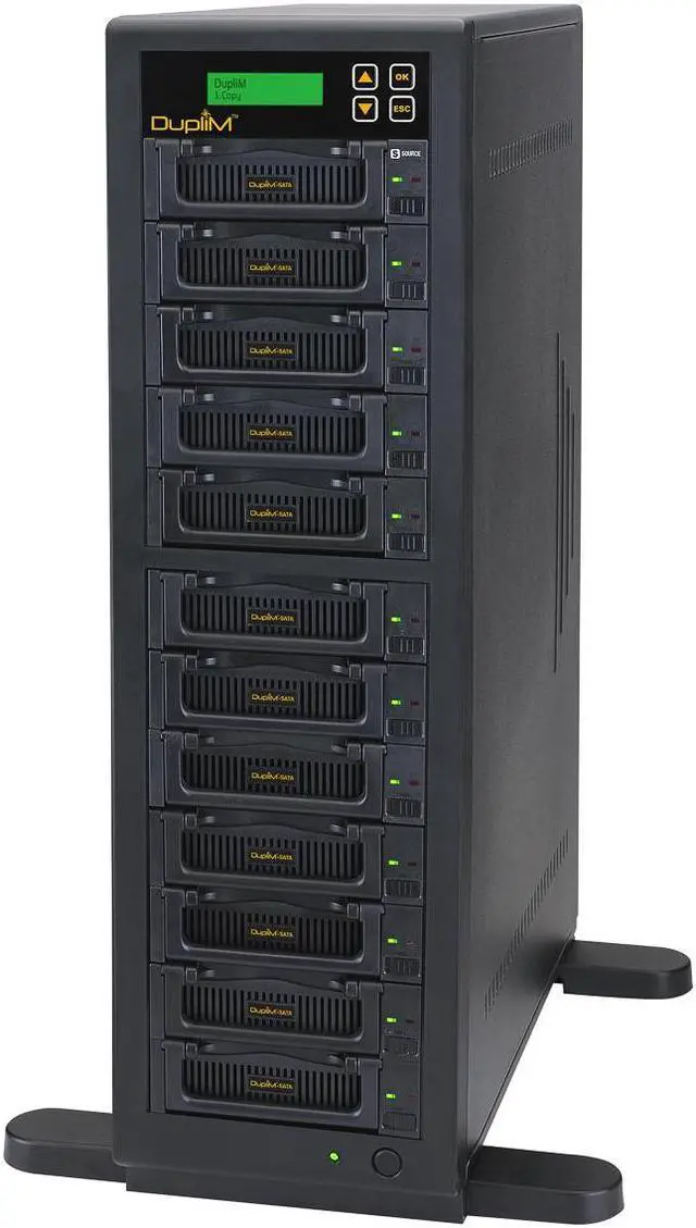 Alt view image 3 of 4 - DupliM Inc 1:11 SSD HDD Duplicator High-Speed SATA/IDE and Hard Disk Drive Sanitizer