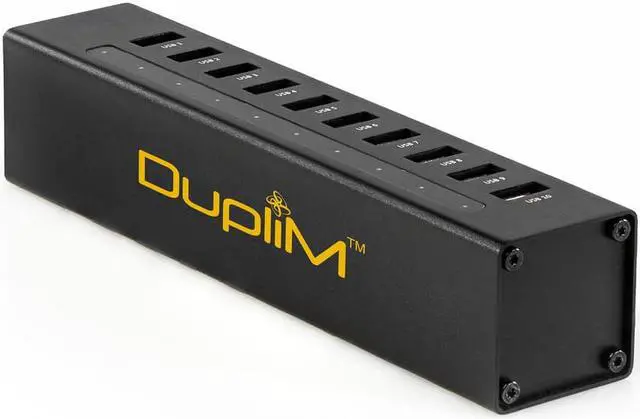 Alt view image 2 of 6 - DupliM Inc 1:10 USB Flash Drive Duplicator Computer Connect for PC and Mac Factory Refurbished