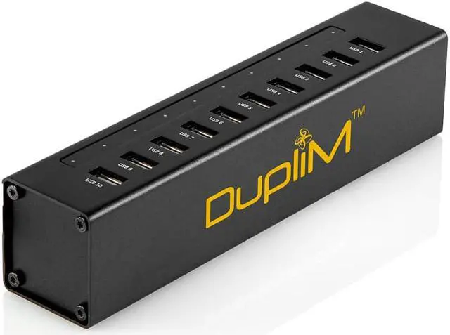 Alt view image 3 of 6 - DupliM Inc 1:10 USB Flash Drive Duplicator Computer Connect for PC and Mac Factory Refurbished