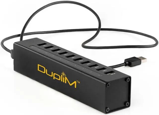 Alt view image 4 of 6 - DupliM Inc 1:10 USB Flash Drive Duplicator Computer Connect for PC and Mac Factory Refurbished