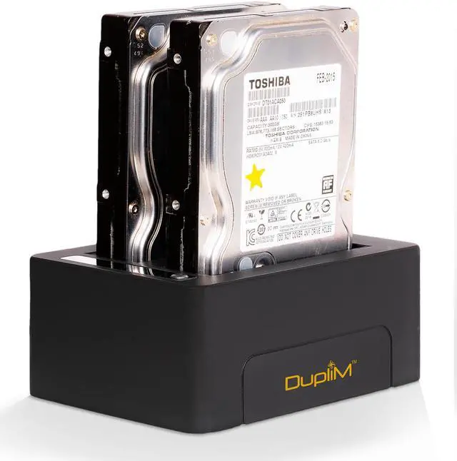 Alt view image 3 of 7 - DupliM Inc 1:1 SSD Hard Disk Cloner Duplicator SATA Stand-Alone