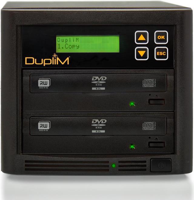 Alt view image 3 of 4 - DupliM Inc 1 to 1 DVD CD Cloner Duplicator Stand-Alone Disc Copier Burner