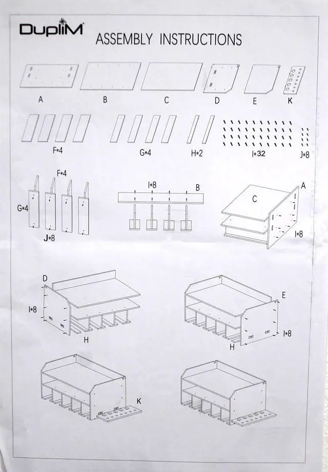 Alt view image 7 of 7 - DupliM Inc Bamboo Wall-Mounted Power Tool Organizer & Storage Rack - FSC-Certified Assembly Required