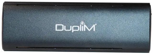 Alt view image 6 of 7 - DupliM Inc M.2 NVMe SATA SSD Enclosure Case USB 3.2 Gen2 (20Gbps) NVMe to USB M-Key d/B+M