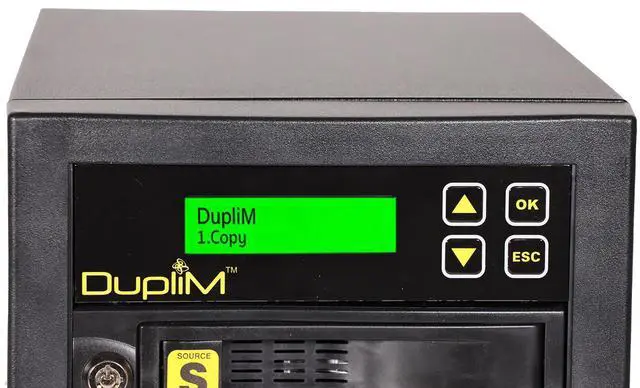 Alt view image 3 of 4 - DupliM Inc 1:1 SSD HDD Duplicator High-Speed Hard Disk Drive SATA Cloner Copier