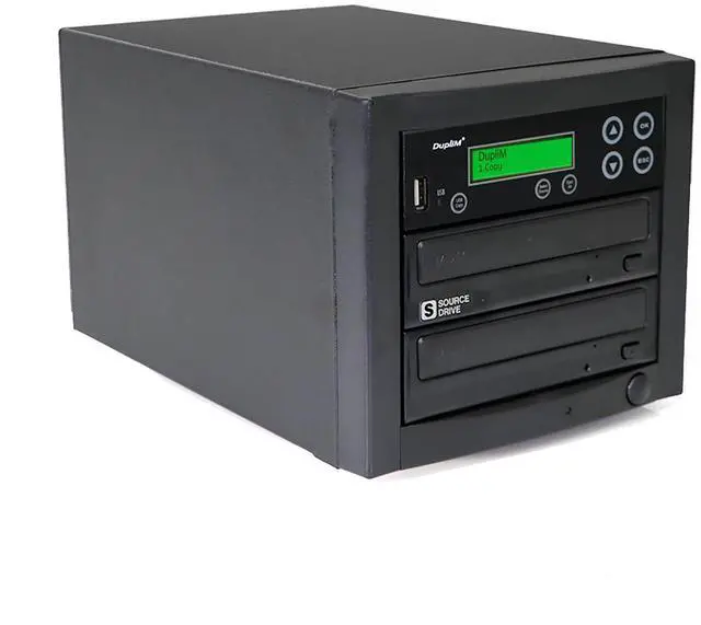 Main image of DupliM Inc 1:1 USB DVD CD Duplicator Copy Tower Cloner Burner