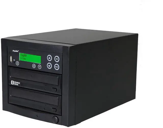 Alt view image 2 of 5 - DupliM Inc 1:1 USB DVD CD Duplicator Copy Tower Cloner Burner