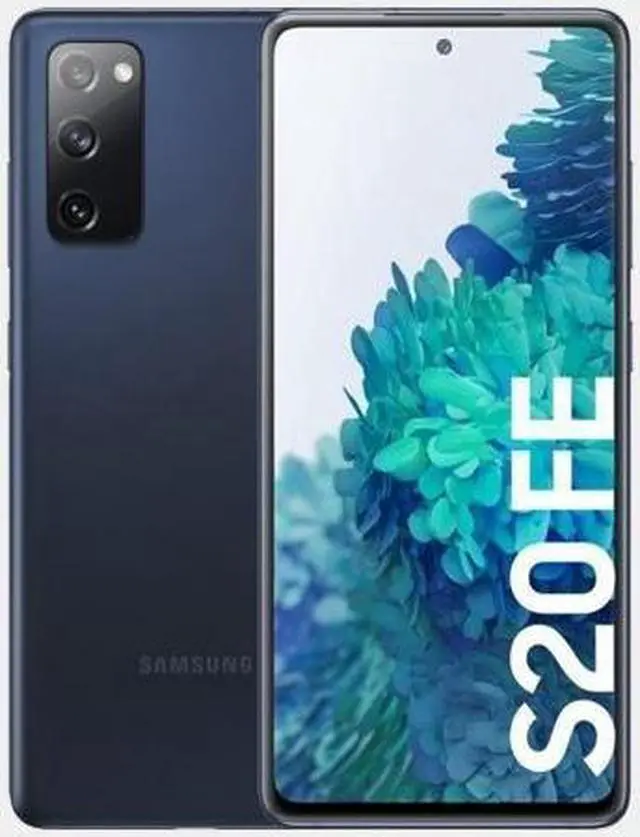 Alt view image 7 of 7 - Samsung Galaxy S20 FE G780G 128GB,8GB RAM Dual Sim GSM Unlocked - Cloud Navy