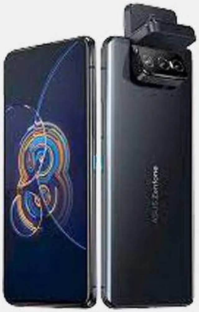 Alt view image 12 of 14 - ASUS ZenFone 8 Flip (ZS672KS) 8/128 (GSM ONLY NO CDMA) Unlocked | 8GB/128 GB | Galactic Black