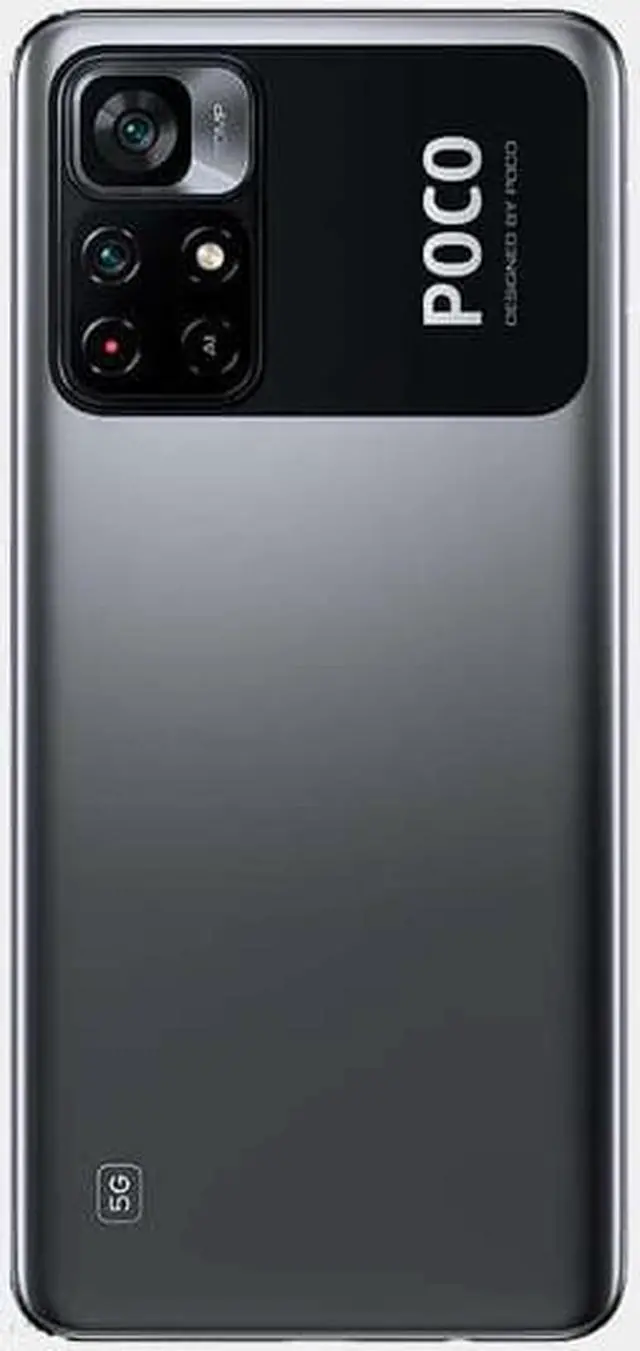 Alt view image 2 of 7 - Xiaomi Poco M4 PRO 5G 64GB 4GB RAM Dual SIM GSM Unlocked - Black