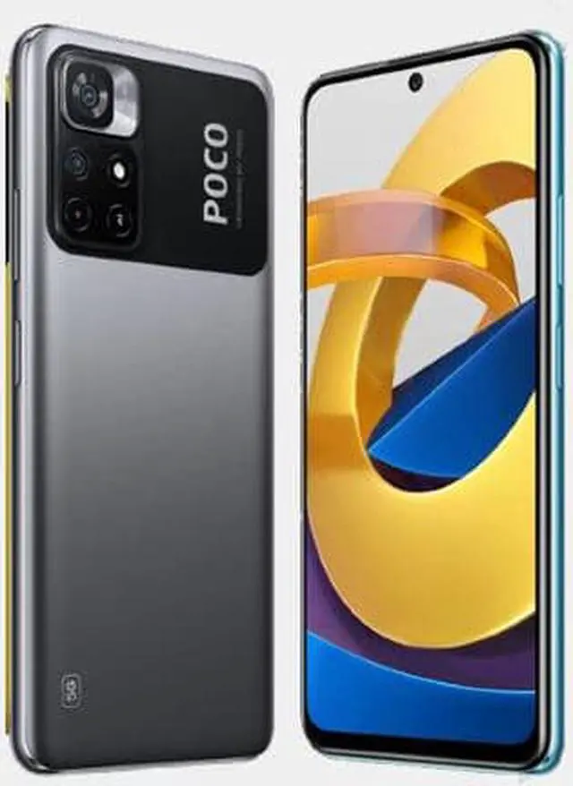 Alt view image 7 of 7 - Xiaomi Poco M4 PRO 5G 64GB 4GB RAM Dual SIM GSM Unlocked - Black