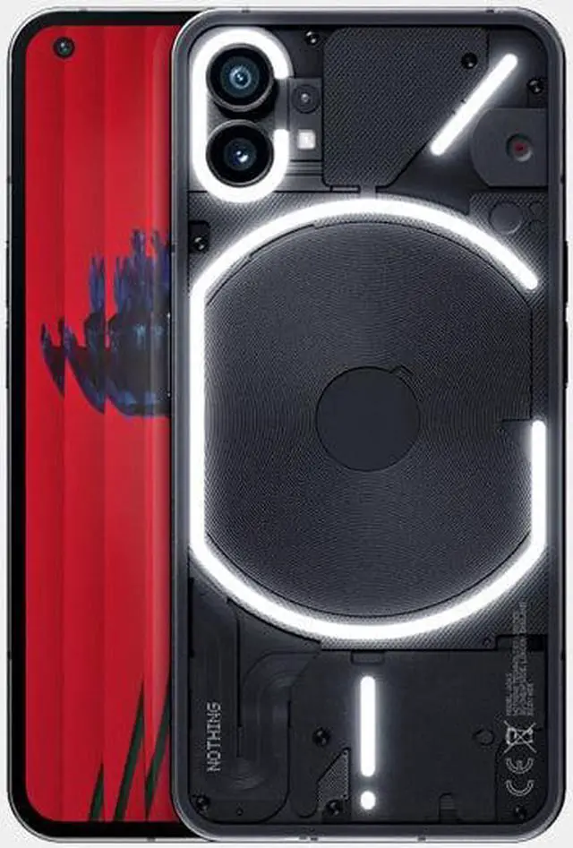 Alt view image 5 of 9 - Nothing Phone (1) (GSM ONLY NO CDMA) unlocked  | 8 GB/256 GB | Black