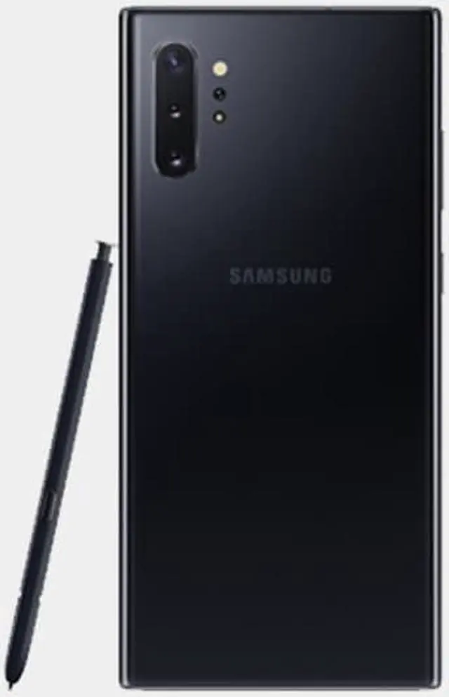 Alt view image 2 of 7 - Samsung Galaxy Note 10+ N975F/DS 512GB, 12GB RAM, Dual SIM GSM Unlocked - Black