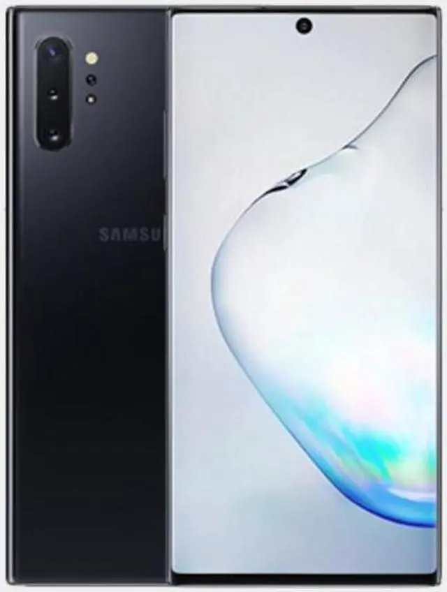 Alt view image 3 of 7 - Samsung Galaxy Note 10+ N975F/DS 512GB, 12GB RAM, Dual SIM GSM Unlocked - Black