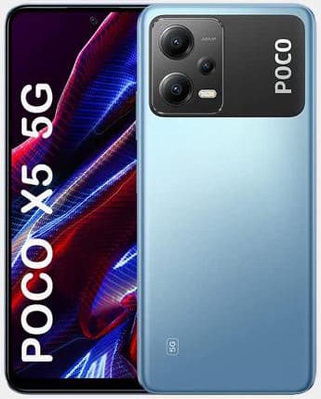 (Unlocked) Xiaomi Poco X5 5G Dual Sim 256GB Blue (8GB RAM) -  Global Version- Full phone specifications